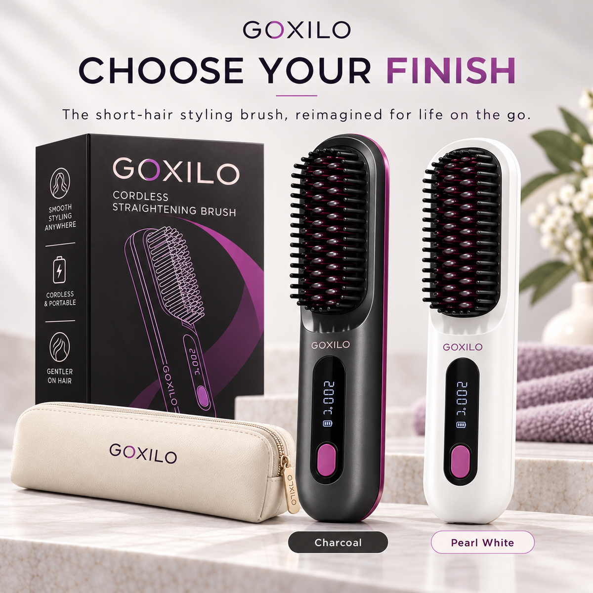 GOXILO ShortStyle™ Heated Brush