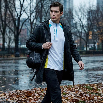 🎒 50% OFF NOW! 💧Unisex Outdoor Sling Crossbody Bag – Multi-Pocket, Water-Resistant, Breathable Back 🌦️