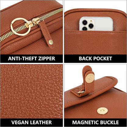🎒 49% OFF NOW! 🧳 GOXILO Anti-Theft Messenger Bag – Built-In Wallet & Multi-Pocket Design