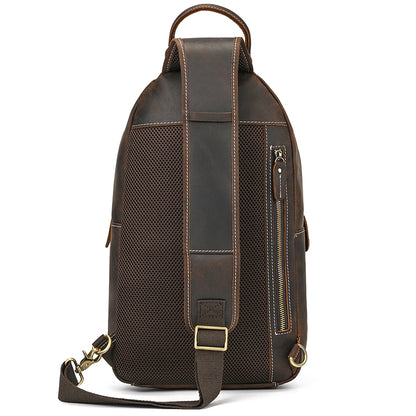 GOXILO | Men's Crossbody Bags Sling Bags Real Leather