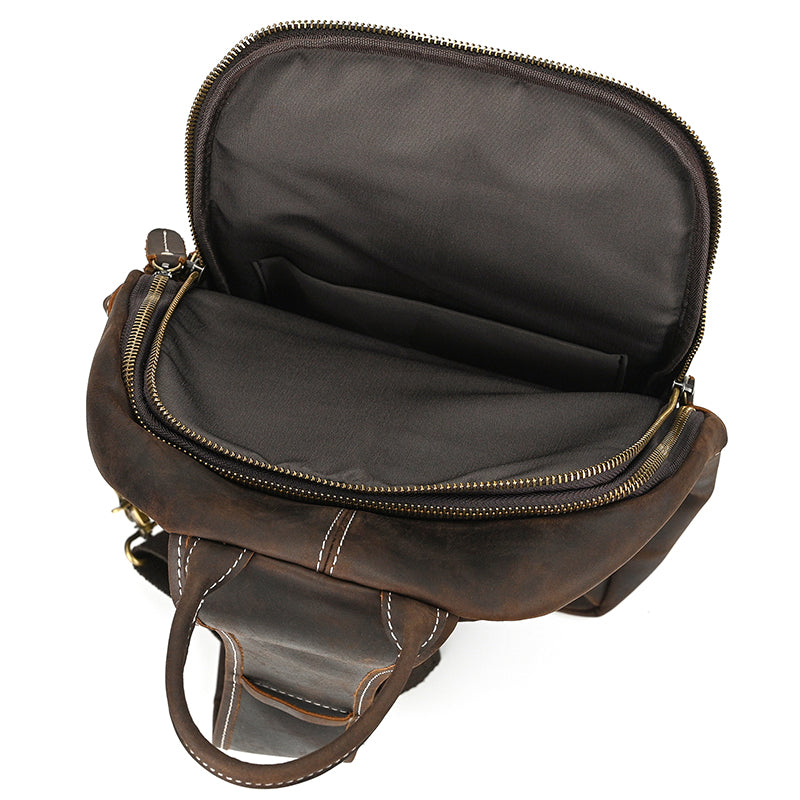 GOXILO | Men's Crossbody Bags Sling Bags Real Leather