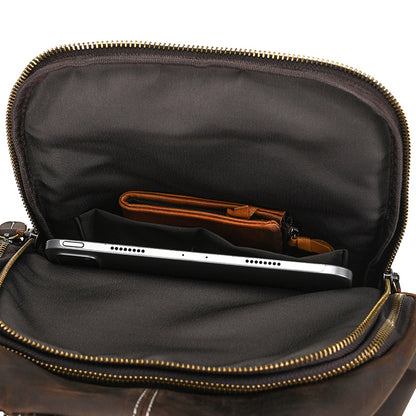 GOXILO | Men's Crossbody Bags Sling Bags Real Leather