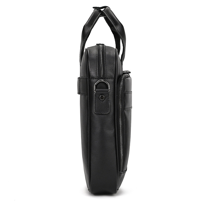 Classic Leather Bag for Laptop Men's Briefcase