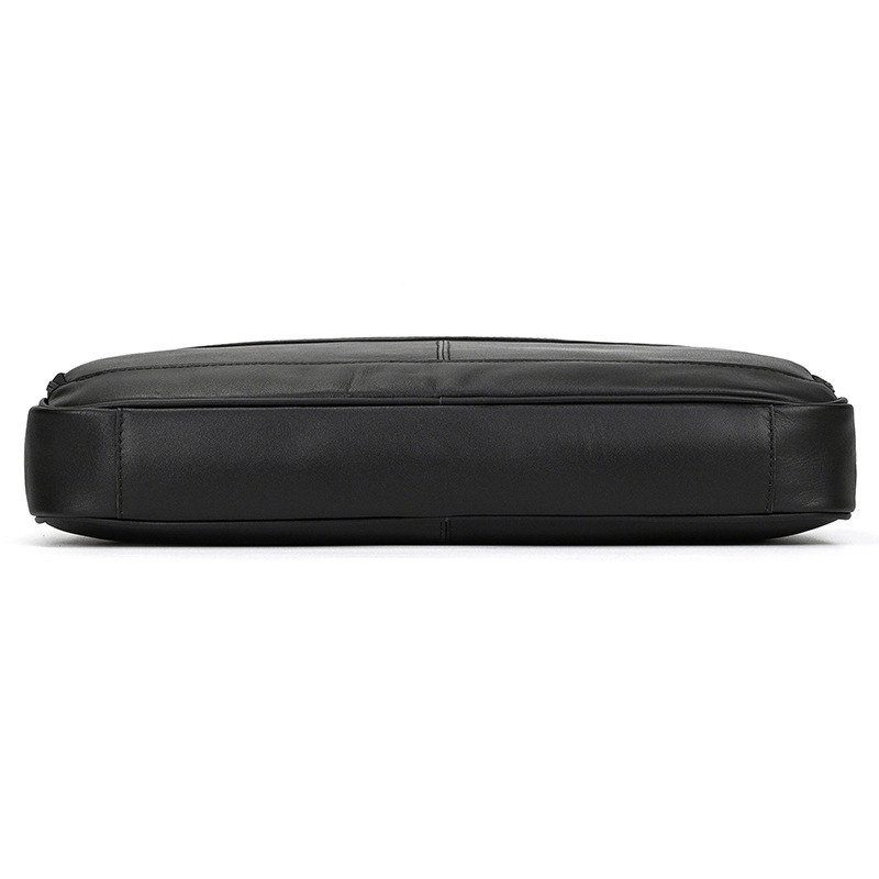 Classic Leather Bag for Laptop Men's Briefcase
