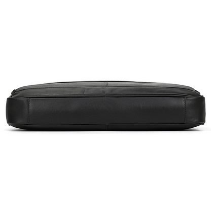 Classic Leather Bag for Laptop Men's Briefcase