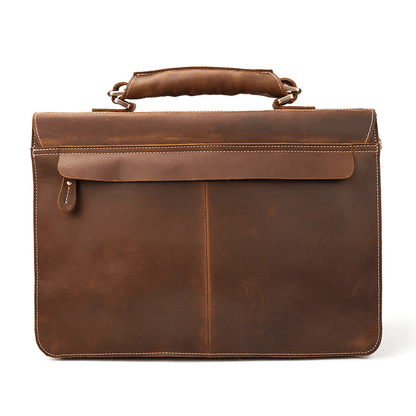 Leather Laptop Messenger Bag