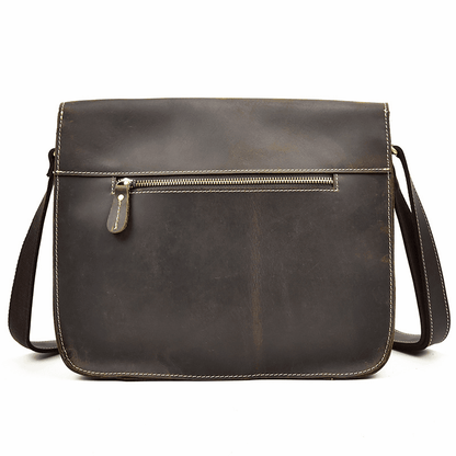 Leather Shoulder Messenger Bag