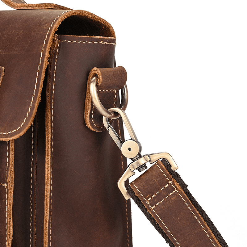Small Leather Shoulder Messenger Bag
