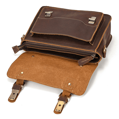 Small Leather Shoulder Messenger Bag