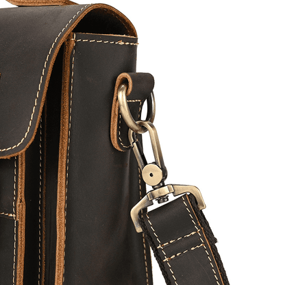 Small Leather Shoulder Messenger Bag