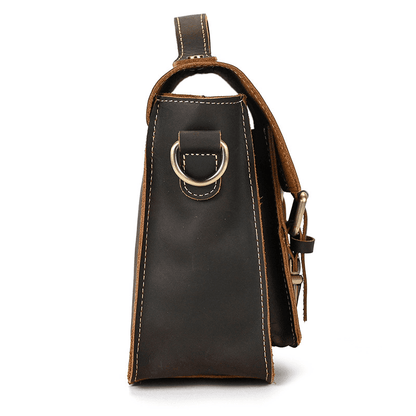 Small Leather Shoulder Messenger Bag