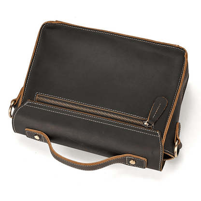 Small Leather Shoulder Messenger Bag