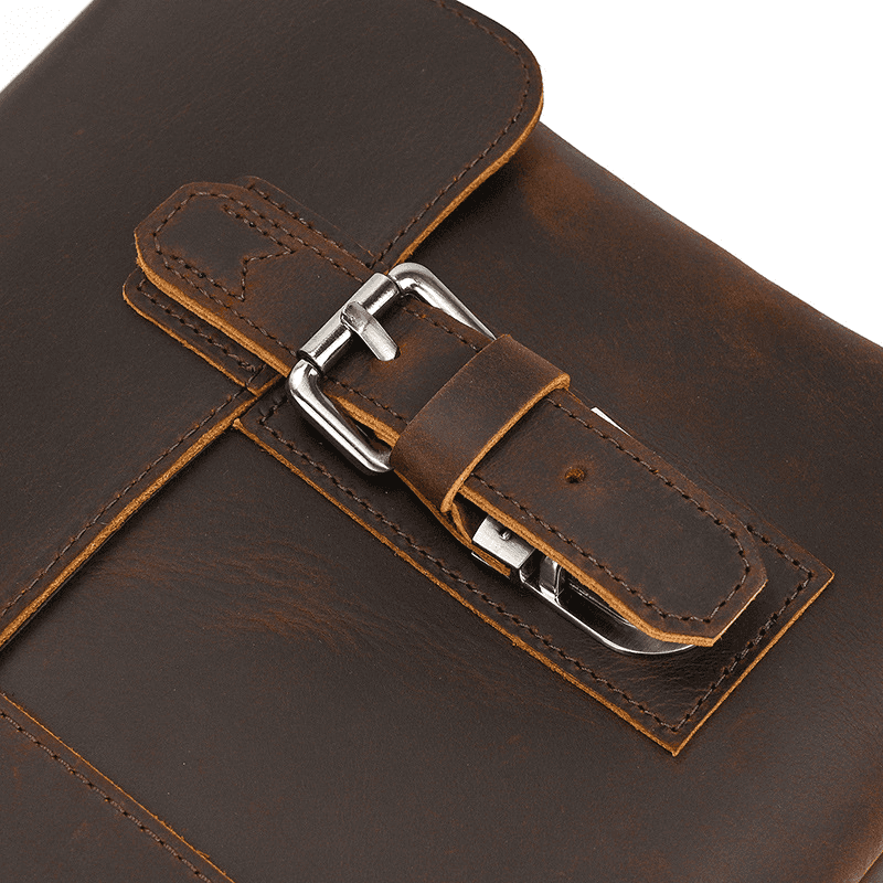 A4 Leather Messenger Bag
