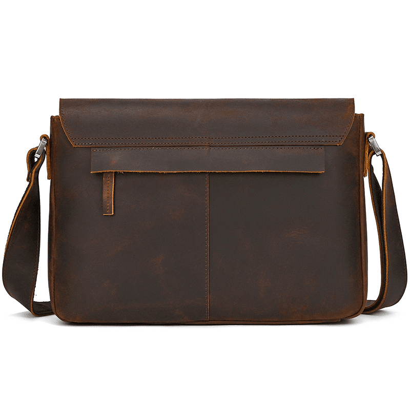 A4 Leather Messenger Bag