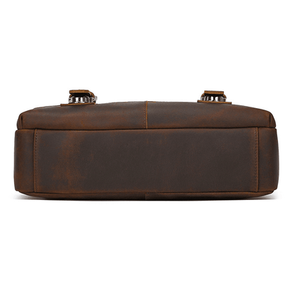 A4 Leather Messenger Bag