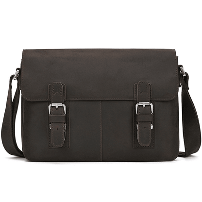 A4 Leather Messenger Bag