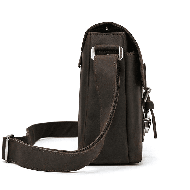 A4 Leather Messenger Bag