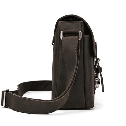 A4 Leather Messenger Bag