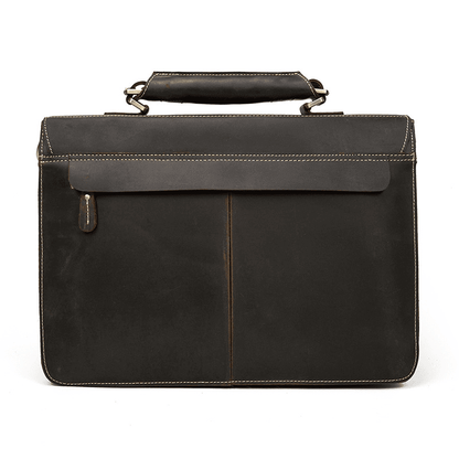 Leather Laptop Messenger Bag