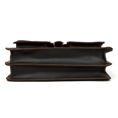 Leather Laptop Messenger Bag