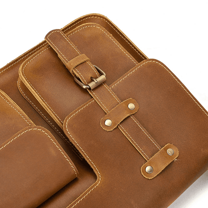 Leather Shoulder Messenger Bag