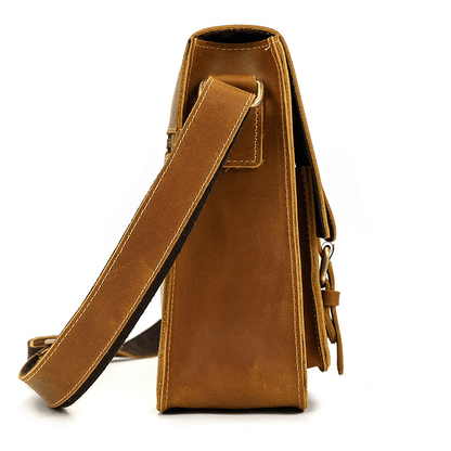 Leather Shoulder Messenger Bag