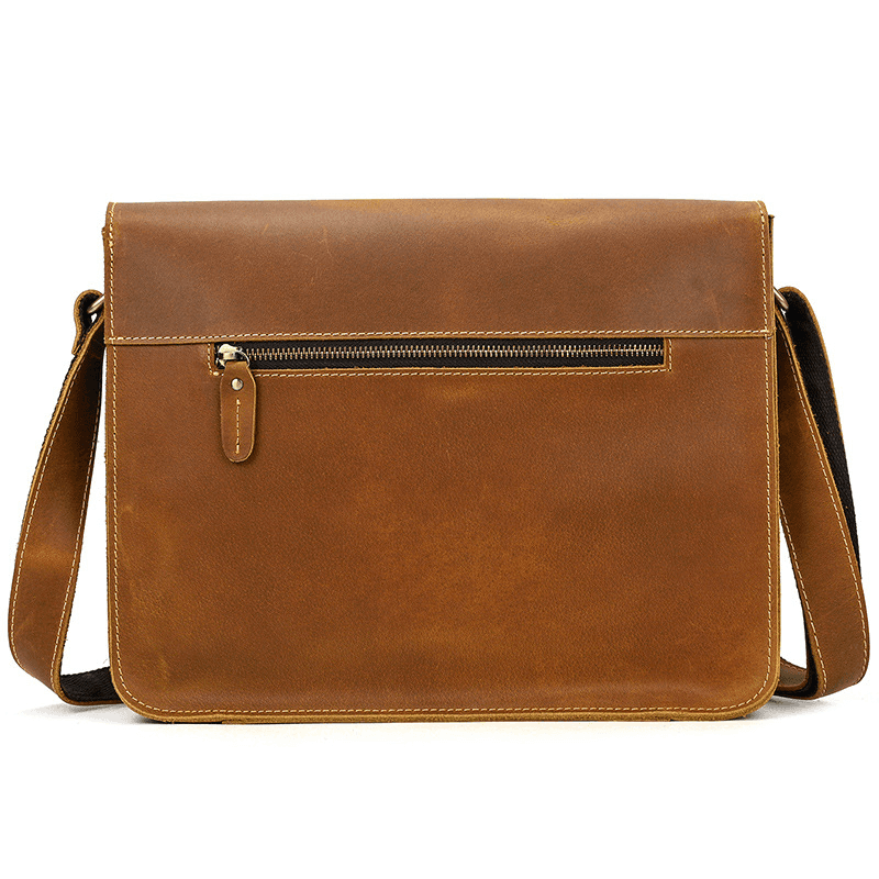 Leather Shoulder Messenger Bag