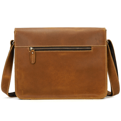 Leather Shoulder Messenger Bag