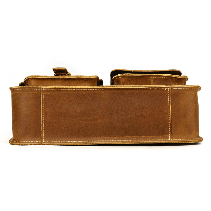 Leather Shoulder Messenger Bag
