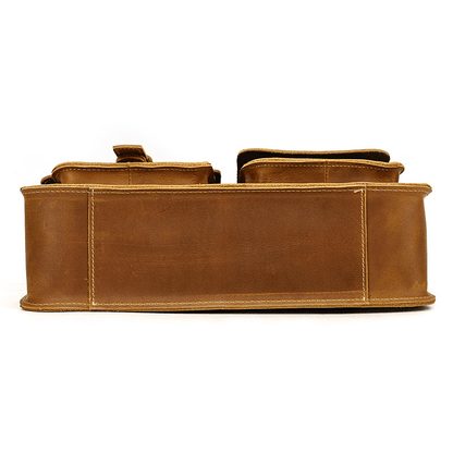 Leather Shoulder Messenger Bag