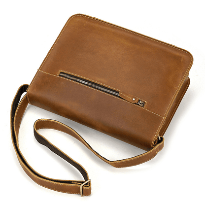 Leather Shoulder Messenger Bag